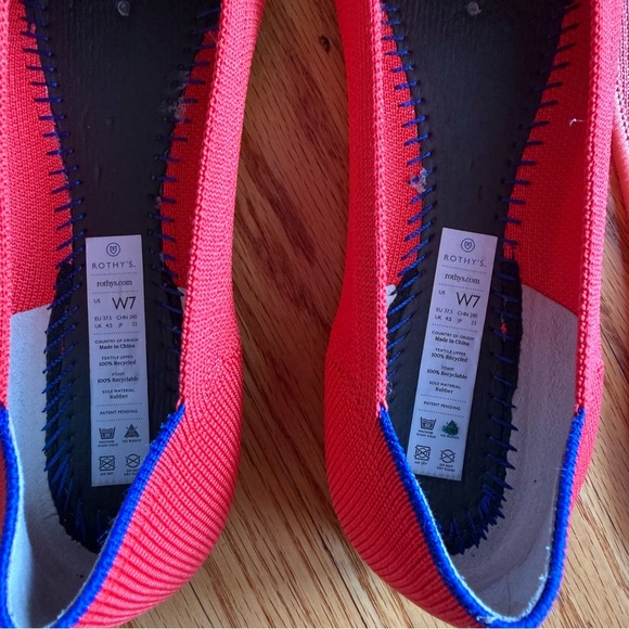 Rothy's The Point in Flame, with box - Picture 10 of 13